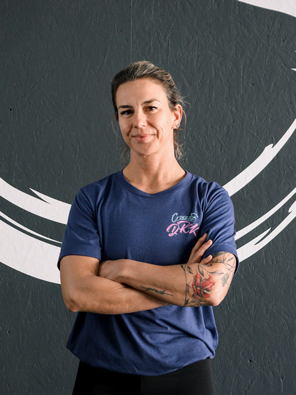 Arantxa Prado fisioterapeuta en CrossFit DRK
